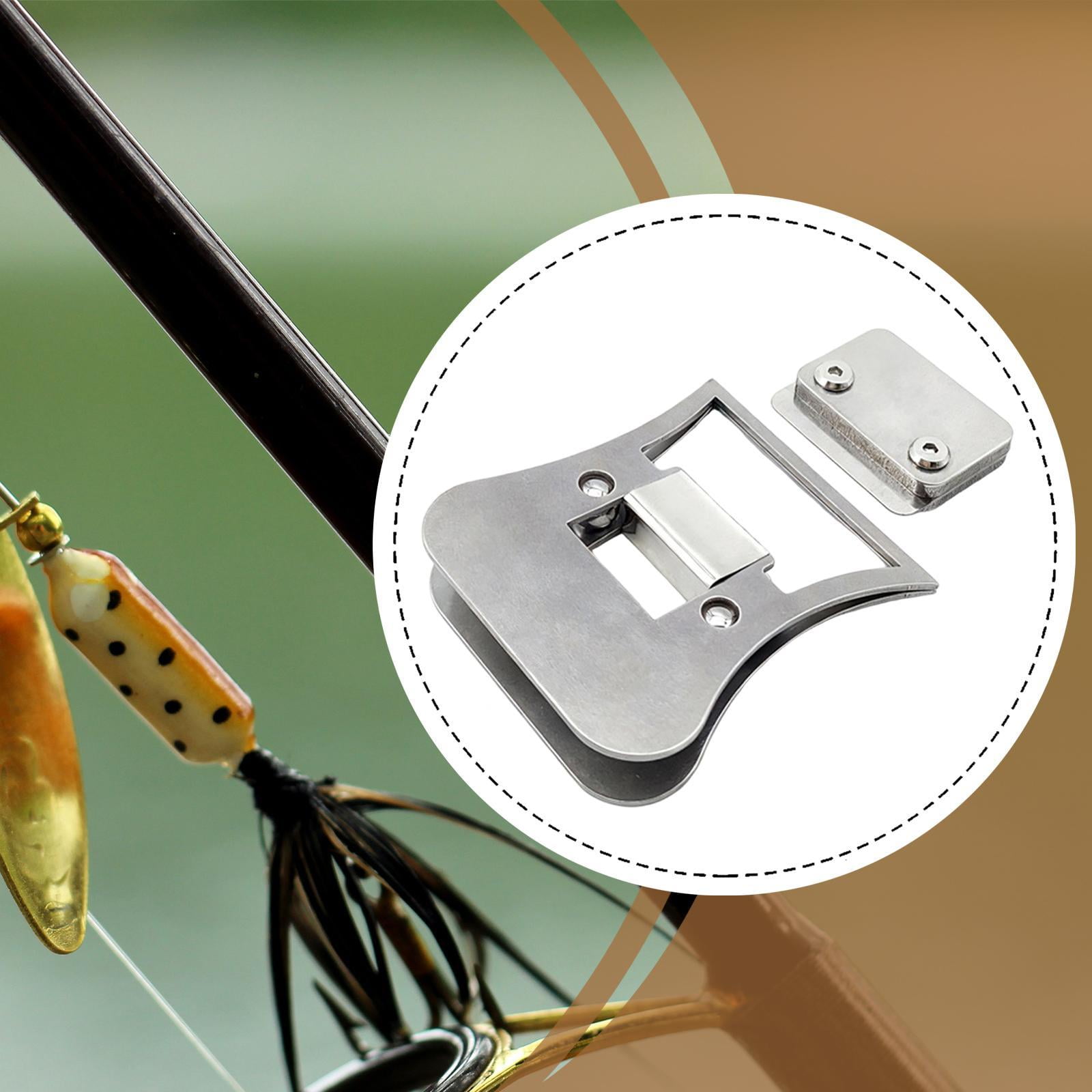 Fly Tying Hackle Plier Lure Making Tool Stacker Stainless Steel Material for Home and Travel Angling Use