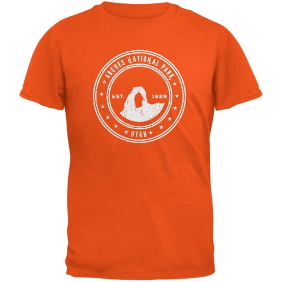 Arches National Park Orange Youth T-Shirt - Youth Medium