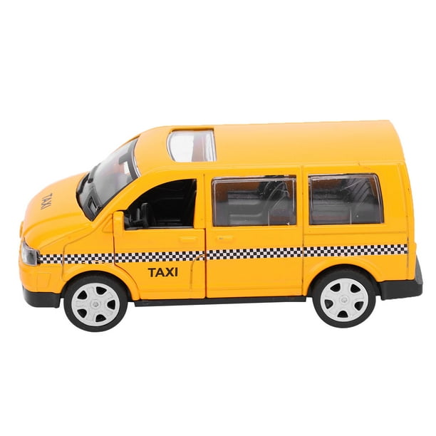 Juguete de coche de Aleación NikouMX Modelo de taxi 1:32