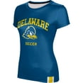 thumbnail image 2 of Women's ProSphere  Royal Delaware Fightin' Blue Hens Soccer Logo T-Shirt, 2 of 3