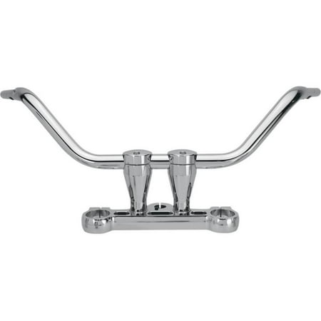 - Custom Cycle CCE6104 Glide Style Risers for 1-1/4in. Handlebars - 6in. Rise