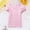 shirts for girls clearance-Pink, variant on RTKFRFLM Girls Bubble Sleeve Solid Color T-Shirt for Ages 0-14 Years Kids Fashion Short Sleeve Cotton Tee Top Cute Puff Sleeve Summer Shirt Trendy Little Girls Daily School Wear Soft