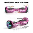thumbnail image 6 of SIMATE Hoverboard for Kids Ages 6+,8.5mph & 8.5 Miles,300W, Self Balancing Scooter ,Bluetooth Speakers and LED Light, 6 of 8
