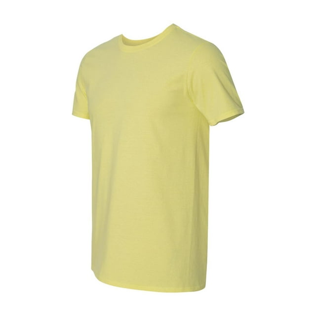 Gildan - T-Shirt Softstyle - 64000 - Cornsilk - Taille : L