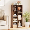 thumbnail image 2 of Gymax 7-Cube Bookcase Vertical or Horizontal Freestanding Bookshelf w/7 Compartments, 2 of 10