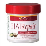 ORS Organic Root Stimulator Hairepair Intense Moisture Creme For Dry And Damaged Hair, 5 oz