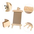 thumbnail image 4 of Unique Bargains 10.2 x 5.1 Wooden Photo Stands, Picture Display Frame, Beige, 4 of 5