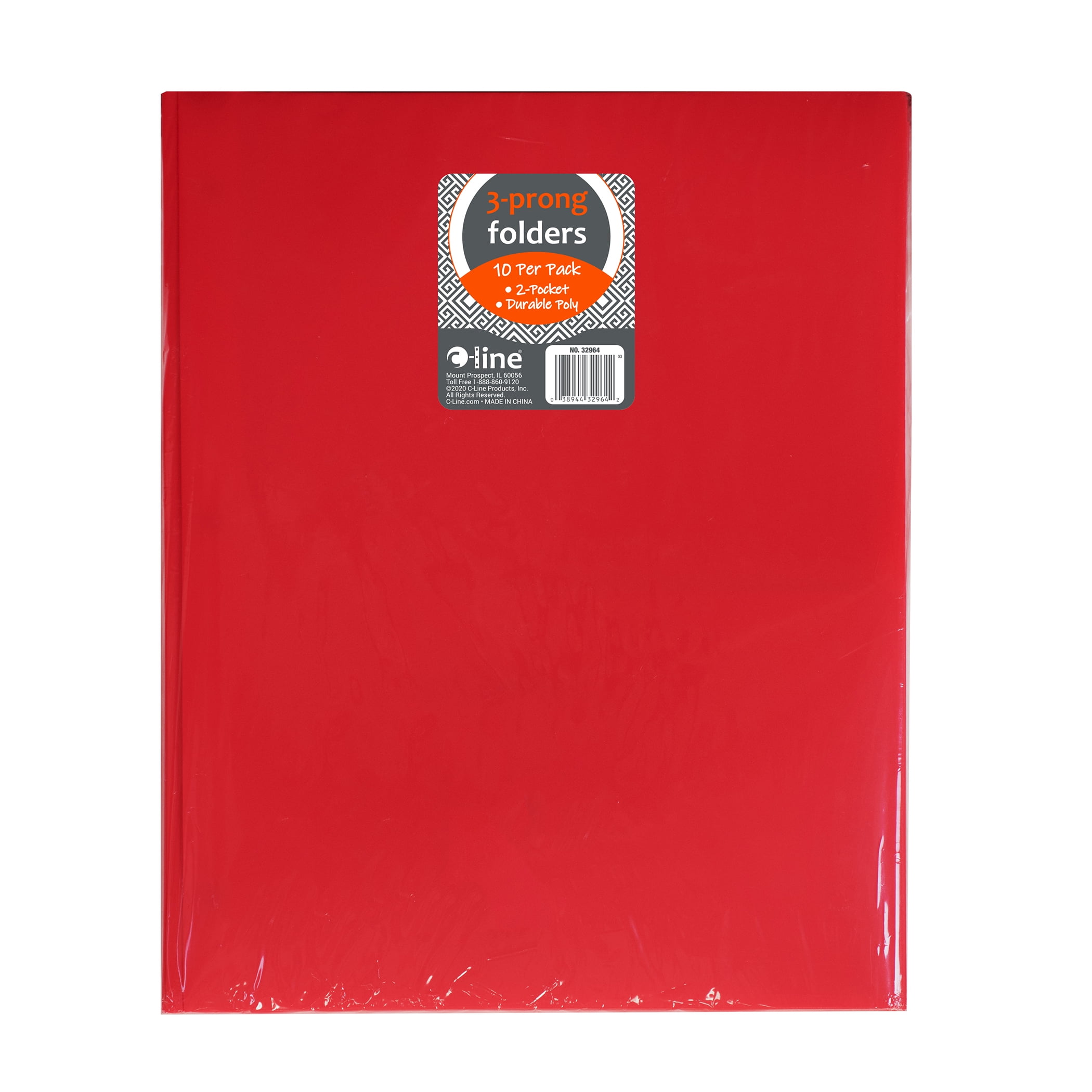 Jam 6pk Heavy Duty 3 Hole Punch 2 Pocket School Presentation Paper Folder  Red : Target