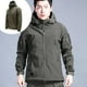 thumbnail image 4 of Chaqueta de senderismo para hombre, resistente , ligera, con capucha, con cremallera, para escalada al , esquí, invierno, - , XL SG DYNWAVEMX Chaqueta de hombre, 4 of 8