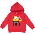 thumbnail image 2 of Inktastic 3rd Birthday Construction Party Boy Toddler Hoodie, 2 of 4