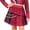 Black, variant on Zydvens G'*irls Red Princess Cosplay Costume - 2 Pcs Printed Crop Top and Plaid Skirt Set for Halloween Cosplay Birthday Party & Fancy Dress Up 5-12Y