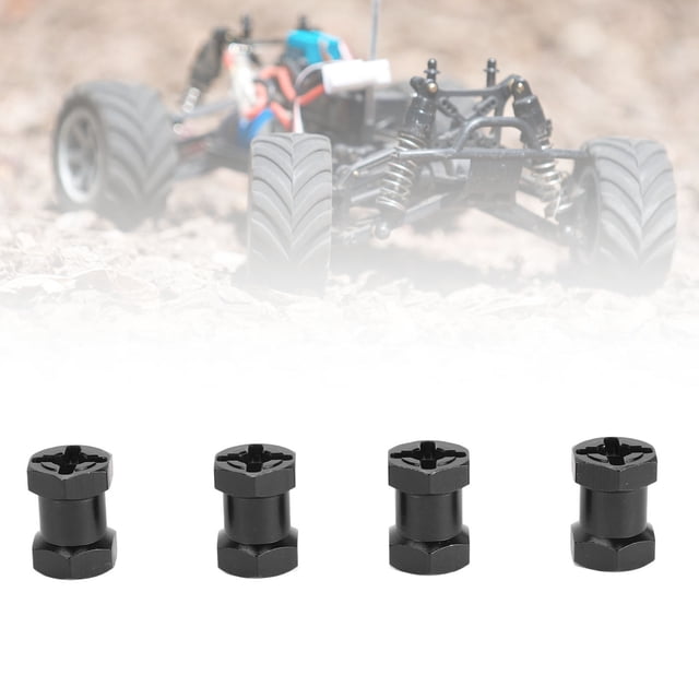 4Pcs RC Wheel Hex Spacers Stable Lightweight Easy Installation Improve Stability for 12mm RC Vehicles