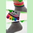 thumbnail image 5 of Toe Socks for Womens Five Finger Ankle Socks Cartoon Socks Breathable Cotton Socks Funny Novelty Short Socks Gifts, 5 of 8