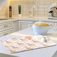 thumbnail image 5 of SKYSONIC Dish Drying Mat for Kitchen Counter Giraffe Pattern Illustration Eco Friendly Drying Mat - Easy to Clean Heat Resistant Dish Mat - 18x24, 5 of 6