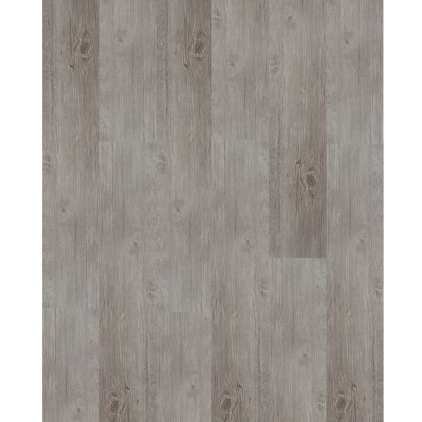 Achim Nexus 10 Piece Self Adhesive Vinyl Floor Plank Set Grey, Gray Lino Flooring
