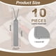 thumbnail image 2 of Uxcell 10 Pcs Marcador de Cuero, Marcadores Cosidos Clásicos con Cuerda de Cuero para Lectura de Libros, Accesorios para Amantes de los Libros, Escritores, Hombres, Mujeres, Profesores, Marrón Claro, 2 of 6