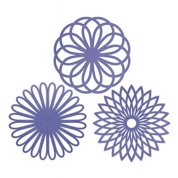 Pot Holders for Kitchen,Hot Pads Silicone Trivet, Potholders, Table Pad, Multi-use Flower Heat Resistant Mat
