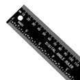 thumbnail image 2 of Angle Finder Protractor, 2-in-1 Miter Saw Protractor, 200mm ABS Angle Ruler, High Accuracy Miter Angle Measuring Tool,1 * Digital Angle Finder Protractor,Black, 2 of 6
