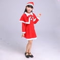 thumbnail image 5 of URMAGIC 3-16T Mrs. Santa Suit Christmas Dress Outfit, Christmas Cosplay Costume for Party, 5 of 8
