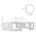thumbnail image 4 of Outdoor Large Tent Gazebo - White, 4 of 7