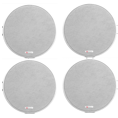 Boston Acoustics High Performance 8 2 Way Natural Sound In Ceiling Surround Sound Speaker System Set Of 4