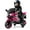 Pink, variant on OLAKIDS 6V Kids Motorcycle with Training Wheels, Horn, Music, Headlight for Boys Girls Aged 3+ Years