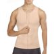 thumbnail image 2 of Camiseta Sin Mangas De Compresión Junlan Para Hombre Con Cremallera, Fajas Para El Cuerpo Para Hombres, 2 of 4
