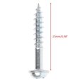 thumbnail image 4 of 100 tornillos autorroscantes oblicuos de alta resistencia M4-25 para plantilla de agujero de bolsillo, 4 of 5