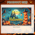 thumbnail image 4 of Pumpkin Decoration Happy Halloween Outdoor Decoration Haunted House for Halloween Party Outdoor Event Autumn Celebration, 4 of 9