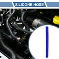thumbnail image 2 of Unique Bargains 1 Pcs 6mm 0.24" ID 200mm 7.87" Length 0° Blue Car Silicone Hose Universal, 2 of 7