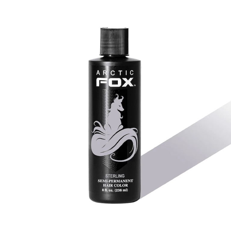 Arctic Fox Vegan Semi-Permanent Hair Color Dye, Sterling Pastel