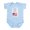 Sky Blue, variant on CafePress - Baby Infant Bodysuit Boy - Baby Light Bodysuit, Size Newborn - 24 Months