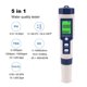 thumbnail image 2 of Probador digital de salinidad para agua salada: medidor de salinidad impermeable Ip67 con probador de agua salada Atc de gran alcance 0-200ppt para agua de mar, acuarios, marinos, 2 of 5