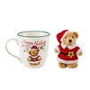 Pfaltzgraff® 20-Ounce Winterberry Coffee Mug with Santa Bear Ornament