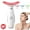White, variant on Balomy Face and Neck Massager Light Therapy, 3 Colour Modes and Vibration Facial Massager, Face Sculpting Tool for Double Chin and Skin Care (Black)