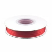 1/8 Inch Double Faced Satin Ribbon - Red - 100 Yard Spool