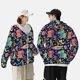 thumbnail image 4 of Balery Colorful Animals Sudadera ligera de manga larga con capucha y protección solar UPF 50+ para hombre y mujer, ideal para pesca y running-XX-Large, 4 of 7