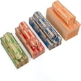thumbnail image 4 of SUTENGDA 150 Pack Flat Coin Wrappers   Quarters Coin Holder  Quarter Storage Coin Wrapper Striped Coin Wrapper for Dimes  Nickels  Pennies  Quarters, 4 of 7