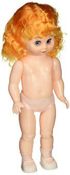 Full Doll - Caucasian Girl - Blonde Hair - 13.5 inches