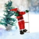 thumbnail image 5 of Santa Claus trepando escalera - Adorno navideño de 25cm para ventanas, árboles y fiestas, regalo perfecto para niños y decoración festiva., 5 of 6