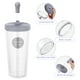thumbnail image 2 of EeaseMX TOYMYTOY 1 vaso con pajita de 520 ml, de plástico de doble capa, para beber agua, café y zumo., 2 of 8