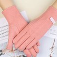 thumbnail image 2 of Guardurnaity Guantes de invierno para mujer, forro grueso, protección contra el clima frío, pantalla táctil, guantes de invierno para mujer guantes y mitones hombre caqui Talla única, 2 of 6