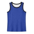 thumbnail image 2 of Tiijoy Summer Boys Tank Tops Casual Athletic Lightweight Sleeveless Shirt Top, Sizes 4-12, 2 of 5