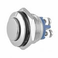 thumbnail image 4 of 30 Amp Metal Momentary Waterproof Switch 12V16Mm 5/8 Horn Starter Nitrous Button, 4 of 8