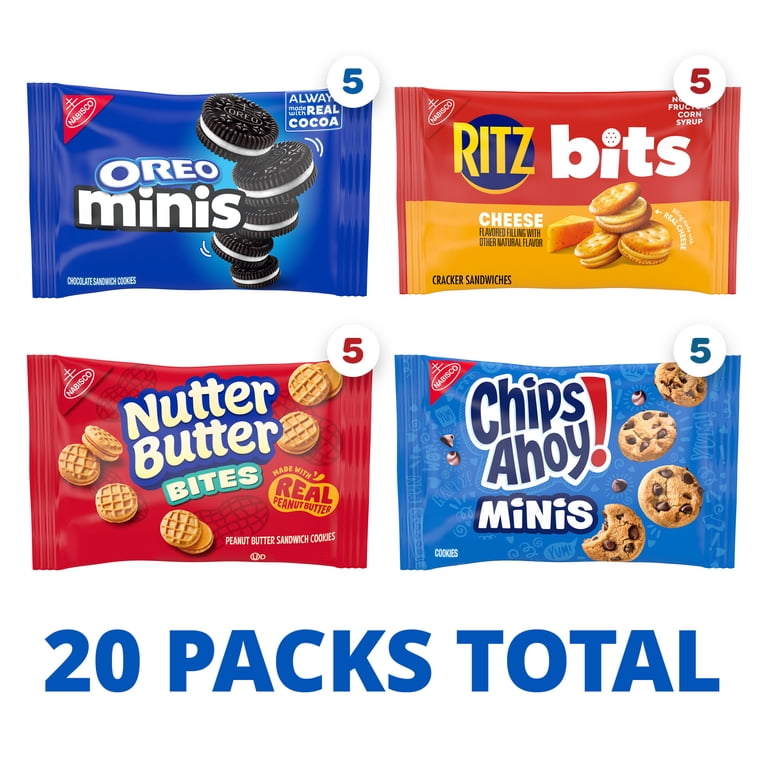 Nabisco Classic Mix Variety Pack - OREO Mini, CHIPS AHOY! Mini