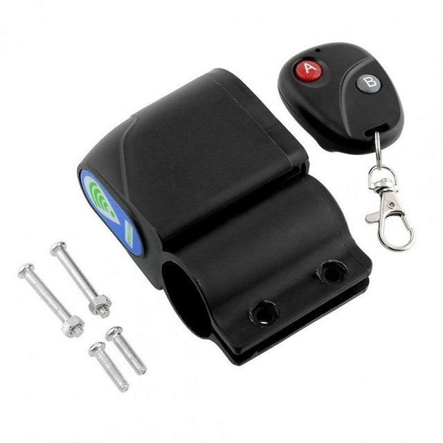 Alarma antirrobo inalámbrica para bicicleta con Control remoto, alarma de seguridad para motocicleta, alarma antirrobo de 110dB, Sensor de vibración