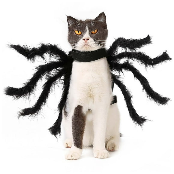 SIfdSeng Dog Sweatshirt Pouch Pet Spider Clothes Puppy Cat Plush Spider Pet Clothes Dog Shirt for Large Dogs Warm Dog Hoodies Black