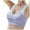 Blue, variant on Women's Maternity Nursing Bra Solid Comfort Lift Support Thin Feeding Design