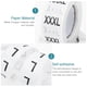 thumbnail image 2 of 7 Rolls Clothing Size Stickers Labels Round Self Adhesive Size Retail Stickers, 2 of 3
