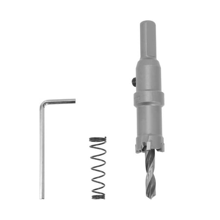 

1Pc 17MM Stainless Steel Drill Bits Tapper Carbide High Steel Opener (Silver)